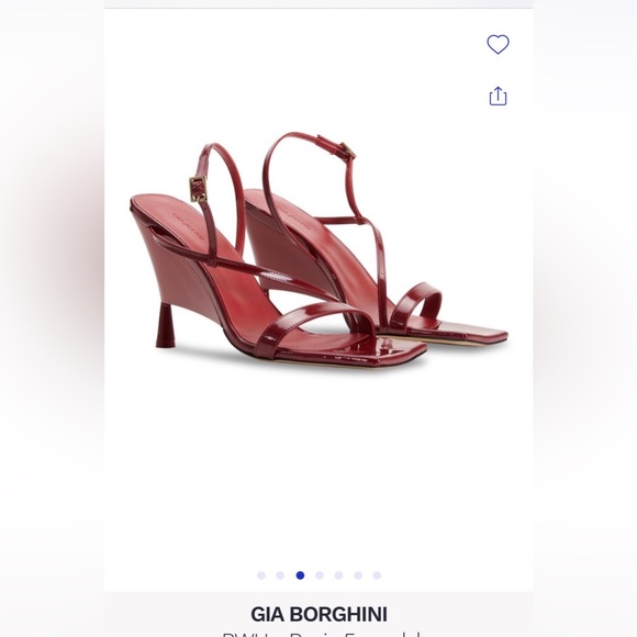 Gia Borghini Rosie 5 RHW sandal size 37.5 - Picture 5 of 11